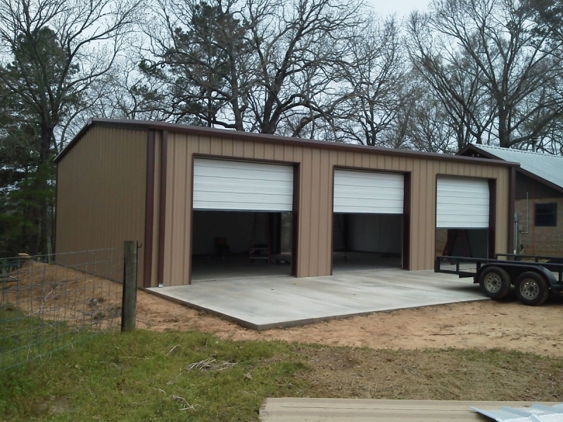 Metal Residential Workshops | Custom Steel Buildings Texas